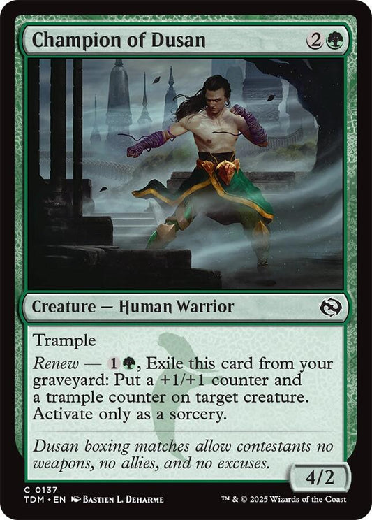 Champion of Dusan [TDM - 137]