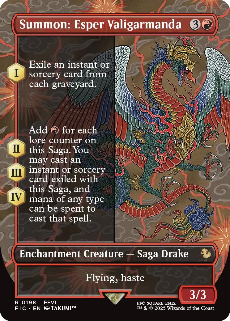 Summon: Esper Valigarmanda (Borderless) [FIC - 198]