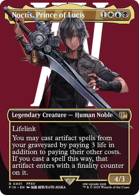 Noctis, Prince of Lucis (Borderless) [FIN - 401]