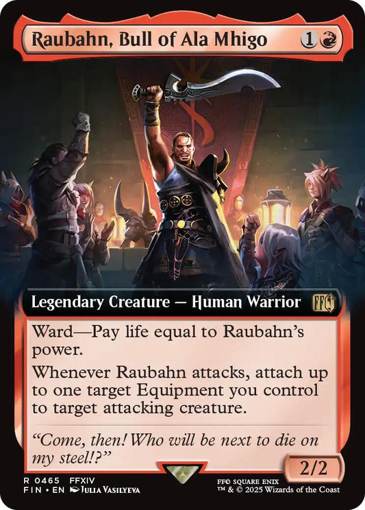 Raubahn, Bull of Ala Mhigo (Extended Art) [FIN - 465]