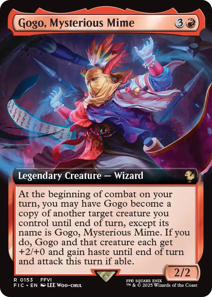 Gogo, Mysterious Mime (Extended Art) [FIC - 153]