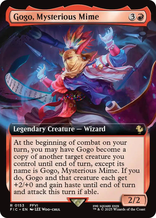 Gogo, Mysterious Mime (Extended Art) [FIC - 153]