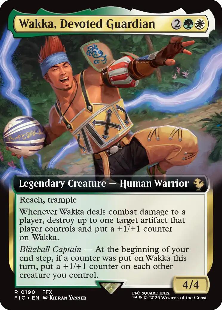 Wakka, Devoted Guardian (Extended Art) [FIC - 190]