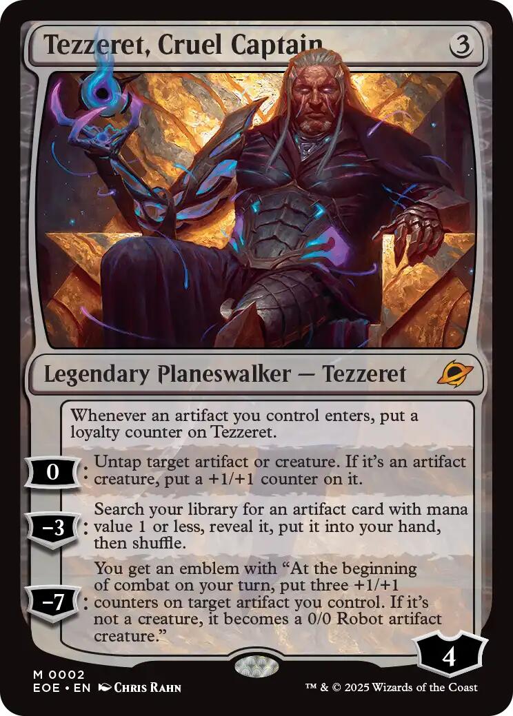 Tezzeret, Cruel Captain [EOE - 2]