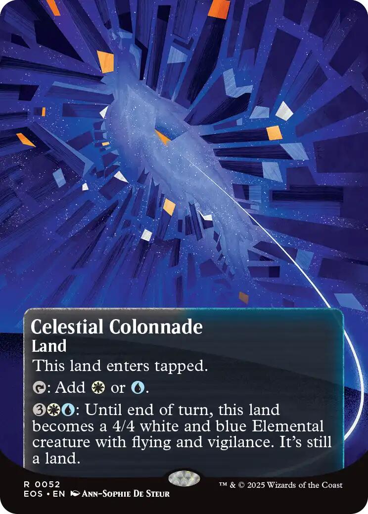 Celestial Colonnade (0052) (Borderless) [EOS - 52]