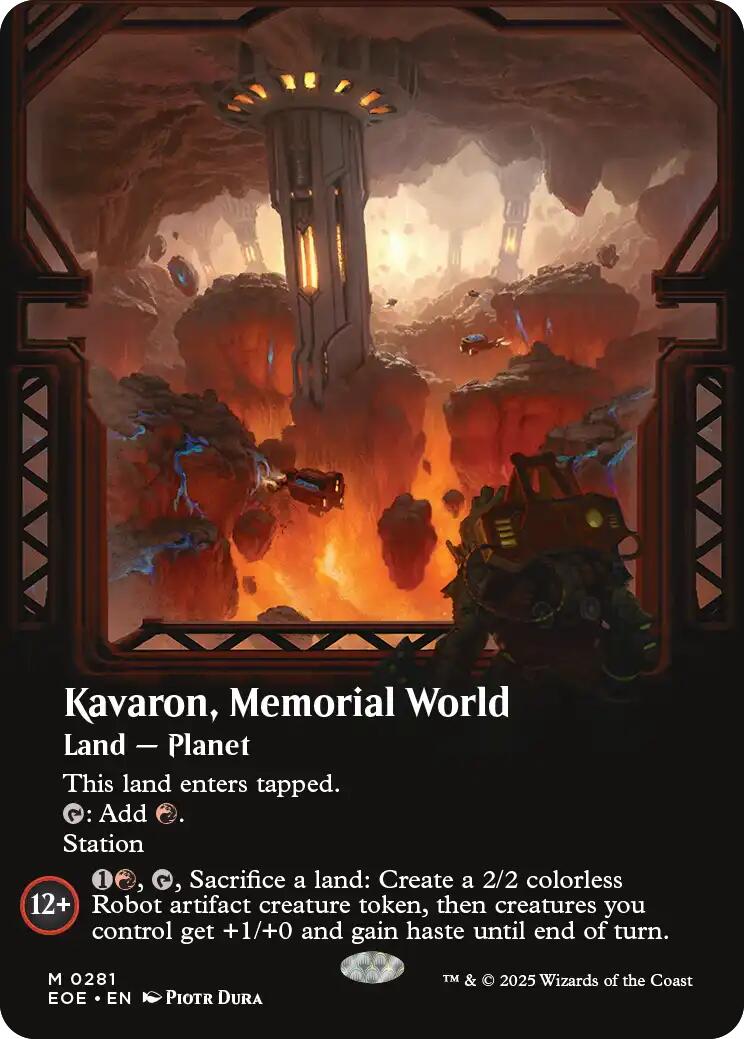 Kavaron, Memorial World (Borderless) [EOE - 281]