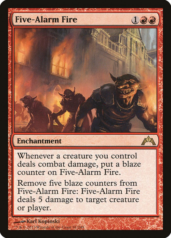 Five-Alarm Fire [GTC - 91]