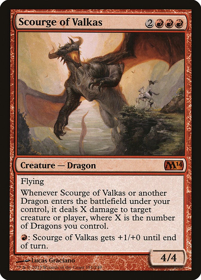 Scourge of Valkas [M14 - 151]