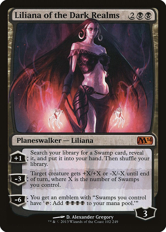 Liliana of the Dark Realms [M14 - 102]