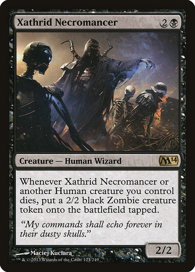 Xathrid Necromancer [M14 - 123]