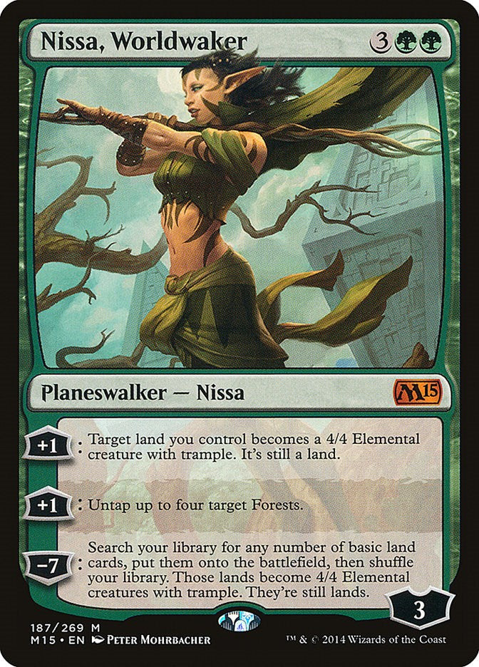 Nissa, Worldwaker [M15 - 187]