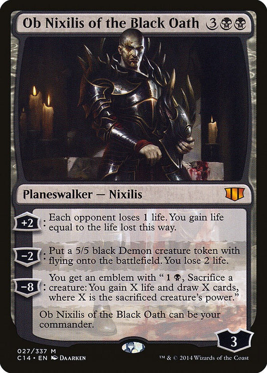 Ob Nixilis of the Black Oath [C14 - 27]