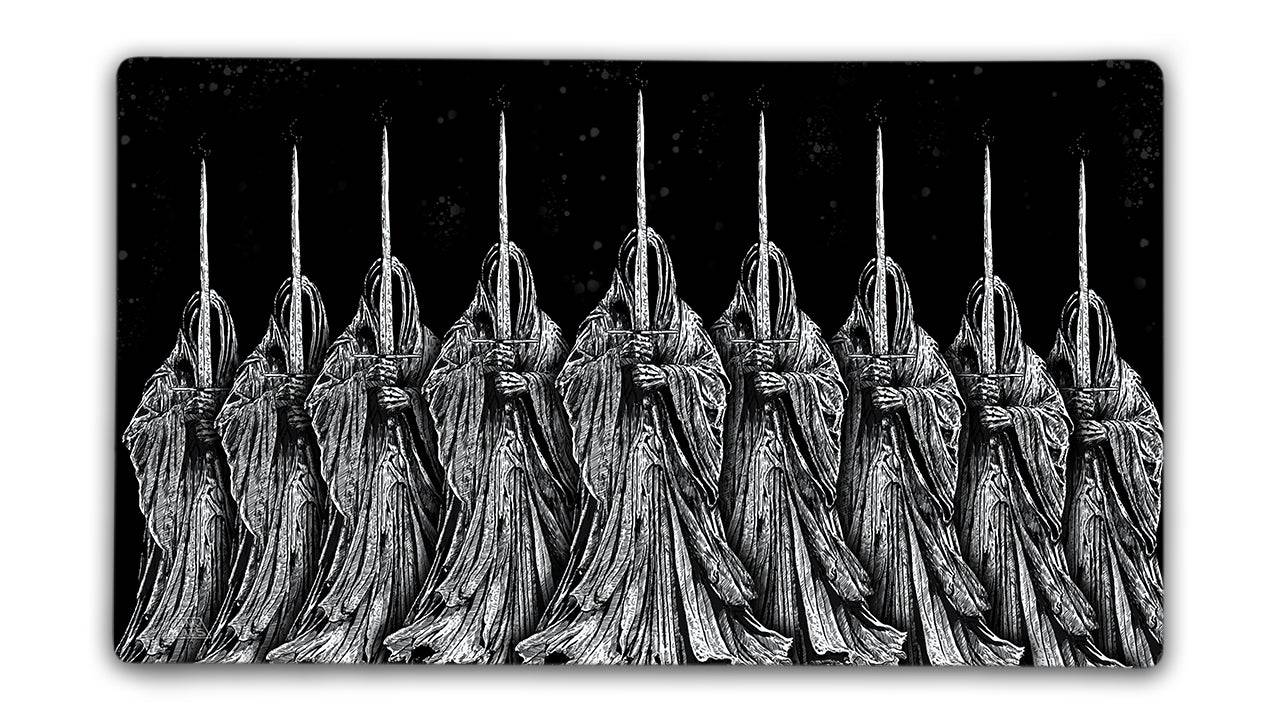 LOTR Wraith playmat -- 3mm Premium stitched w/ drawstring bag